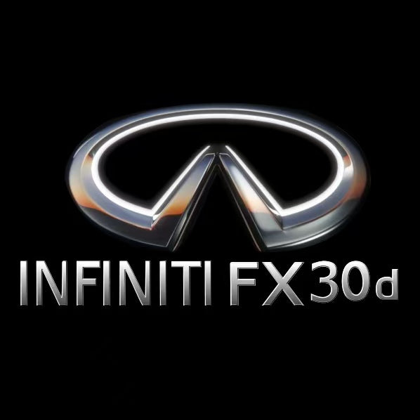INFINITI FX30d LOGO PROJECROTR LIGHTS (quantity 1 = 1 sets/2 door lights)Nr.74A78