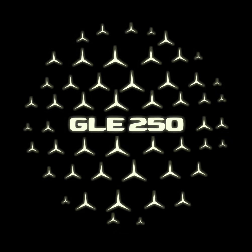 MERCEDES BENZ GLE 250 LOGO PROJECTOR LIGHTS (quantity 1 = 1 sets/2 door lights)Nr.03f043