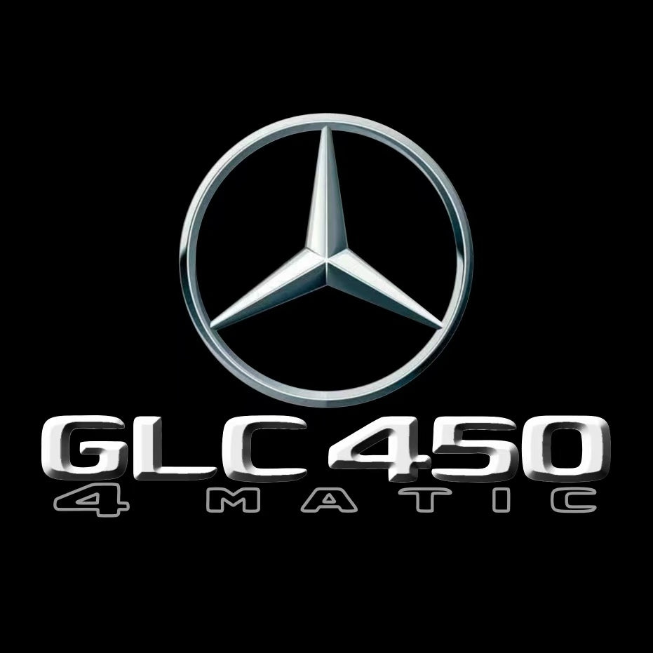 MERCEDES BENZ GLC 450 LOGO PROJECTOR LIGHTS (quantity 1 = 1 sets/2 door lights)Nr.03f053