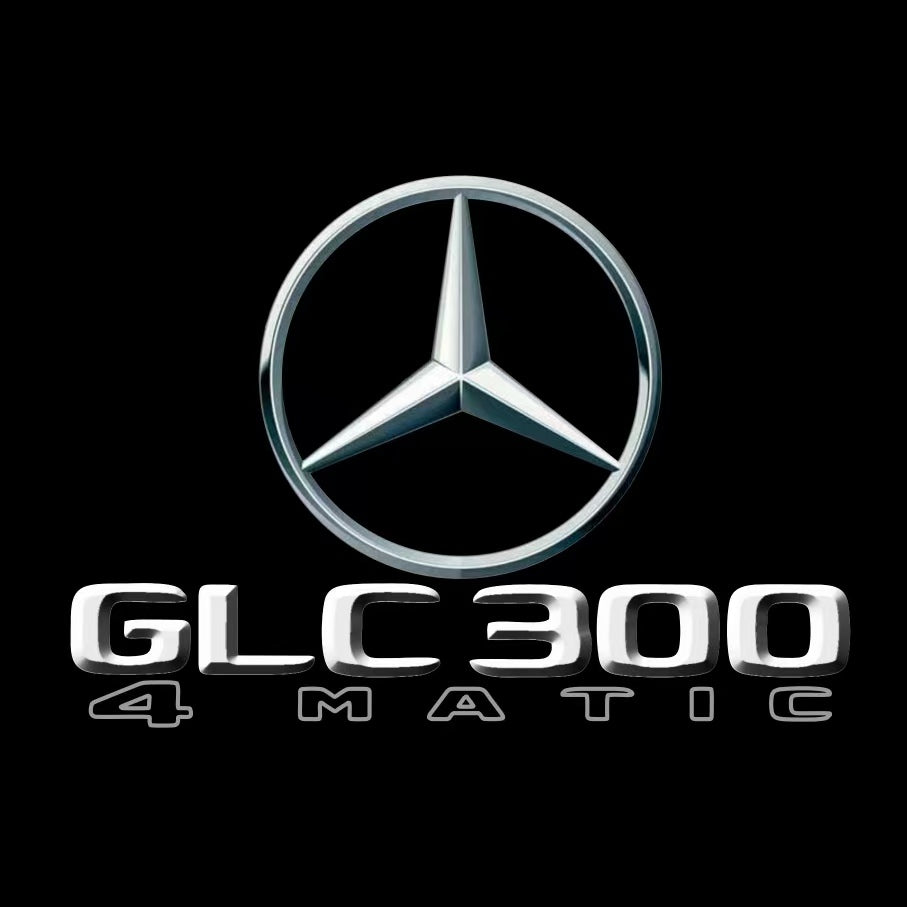 MERCEDES BENZ GLC 300 LOGO PROJECTOR LIGHTS (quantity 1 = 1 sets/2 door lights)Nr.03f044