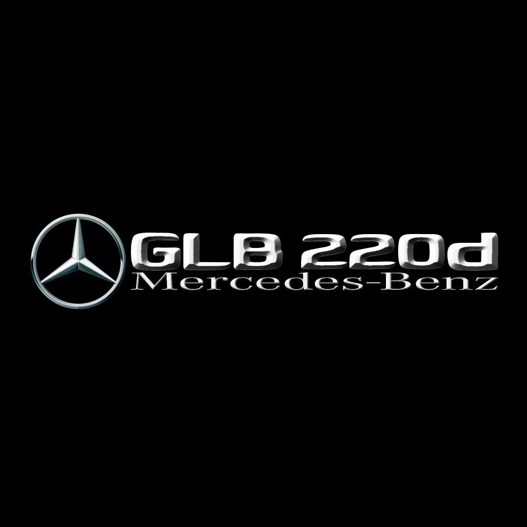 MERCEDES BENZ GLB 220 LOGO PROJECTOR LIGHTS (quantity 1 = 1 sets/2 door lights)Nr.03f036