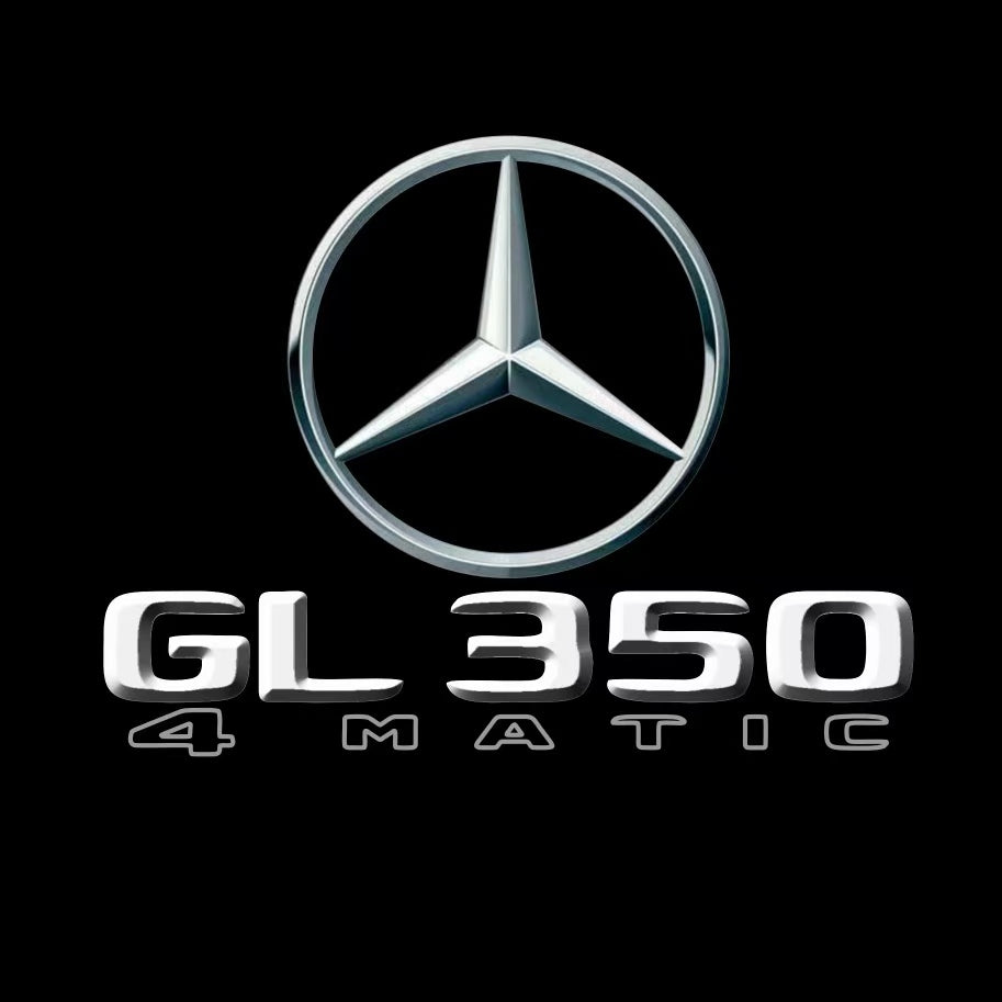 MERCEDES BENZ GL 350 LOGO PROJECTOR LIGHTS (quantity 1 = 1 sets/2 door lights)Nr.03f08