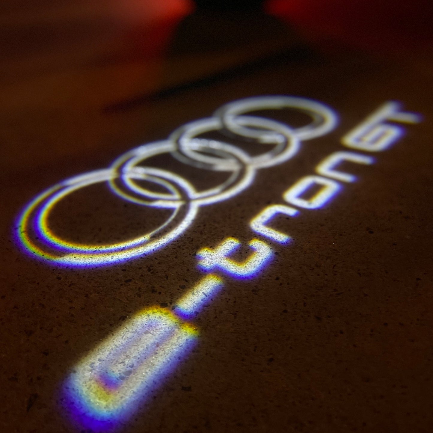 AUDI E-TRON GT LOGO PROJECTOT LIGHTS Nr.3710