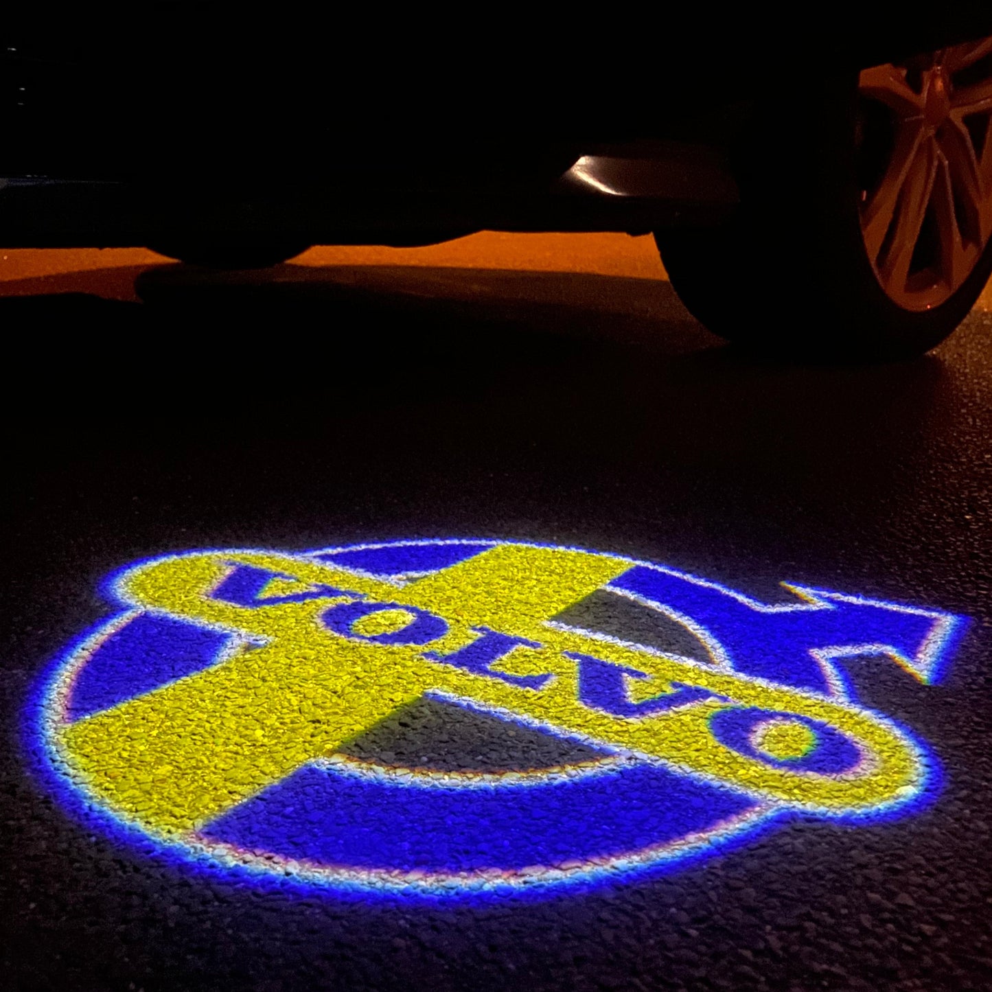 Volvo Original LOGO PROJECROTR LIGHTS Nr.63 (quantity 1 = 2 Logo Film / 2 door lights)