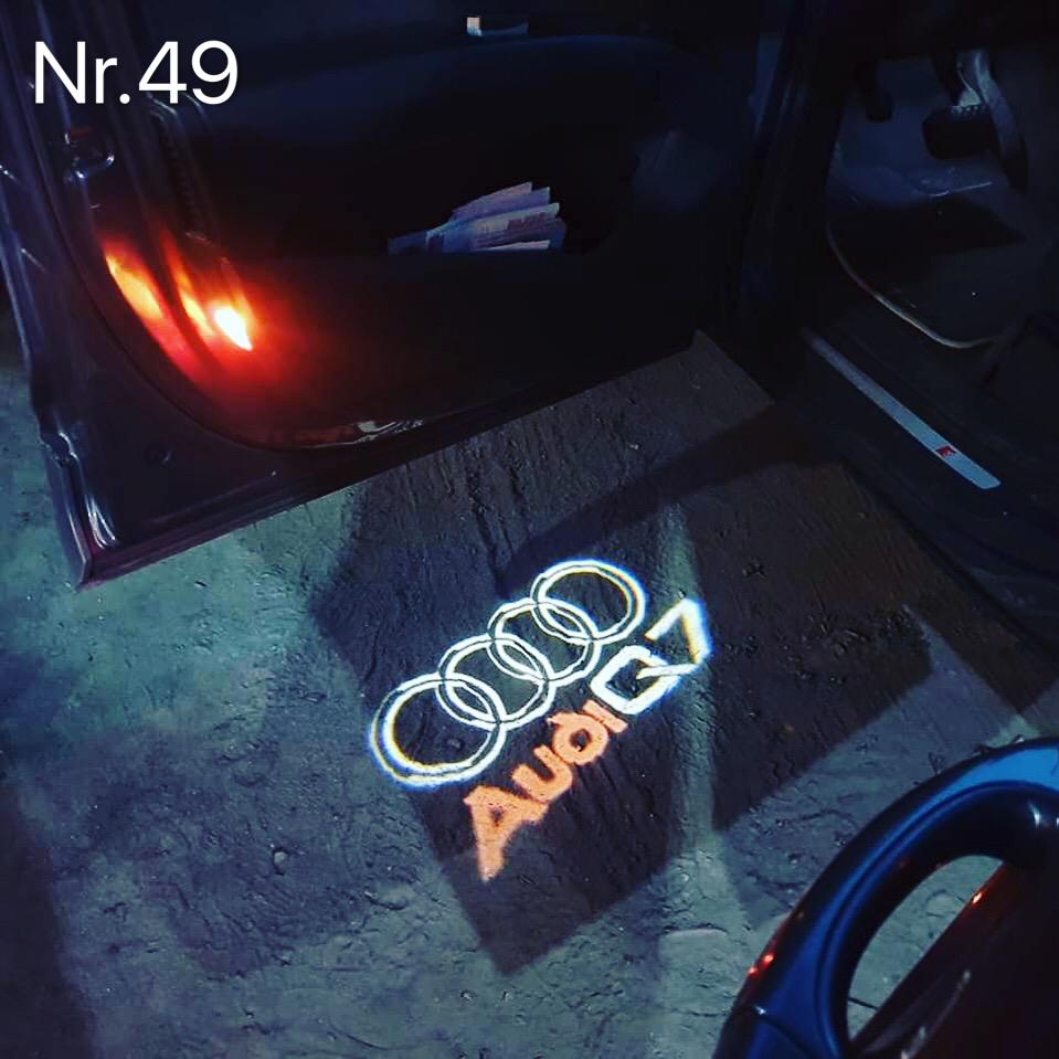 Insignia LOGO PROJECTOT LIGHTS Nr.19 (quantity 1 = 2 Logo Films /2 door lights