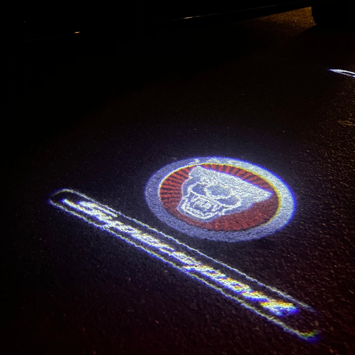 JAGUAR Super sport LOGO PROJECROTR LIGHTS Nr.102 (quantity 1 = 1 sets/2 door lights)
