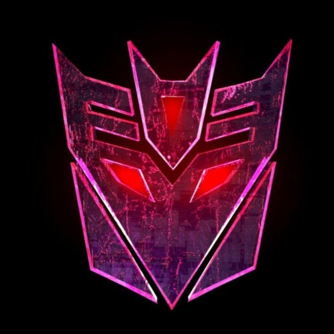 Transformers Logo door lights Nr.263 (quantity 1 = 2 Logo Films /2 door lights)Movie Series Logo