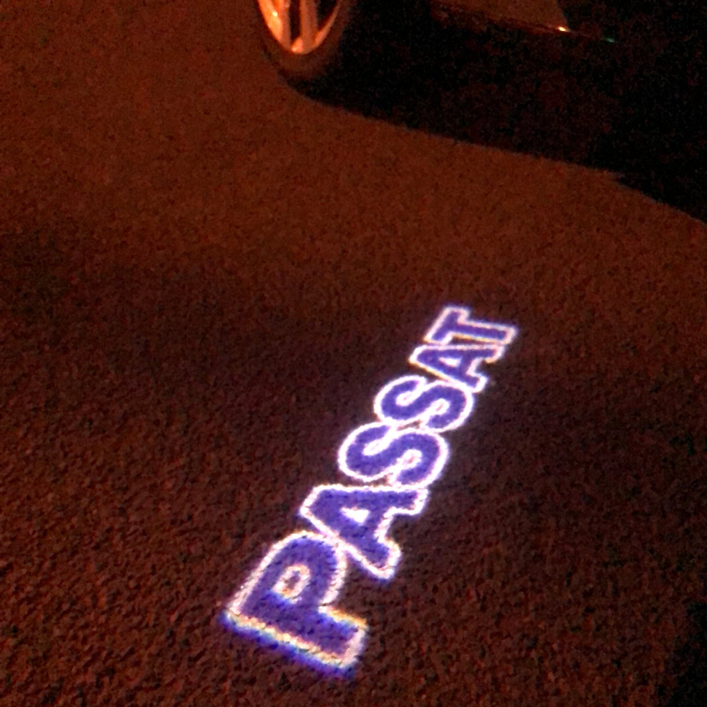Volkswagen Door lights PASSAT Logo Nr. 96 (quantity 1 = 2 Logo Films /2 door lights)