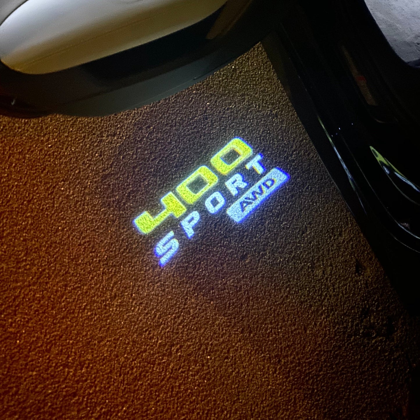 JAGUAR 400 SPORT LOGO PROJECROTR LIGHTS Nr.51 (quantity 1 = 1 sets/2 door lights)