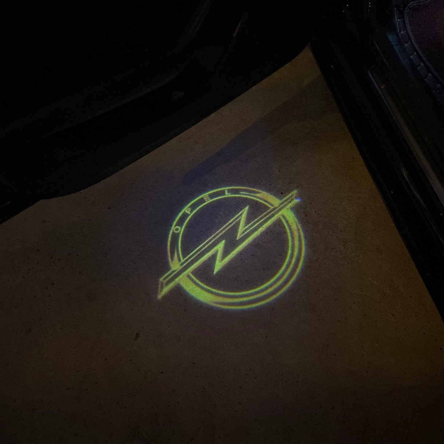 Opel Original LOGO PROJECROTR LIGHTS Nr.1421 (quantity 1 = 1 sets/2 door lights)