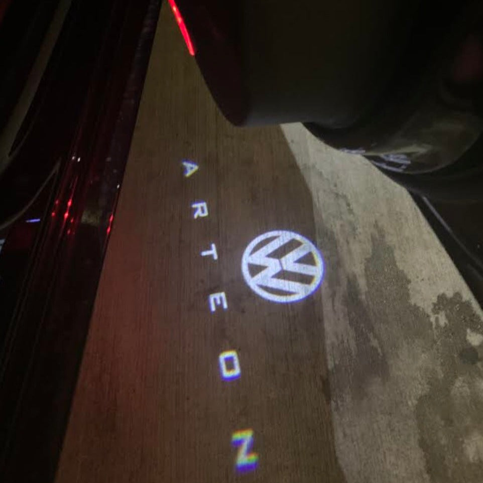 Volkswagen Door lights Arteon Door lights Logo Nr. 84 (quantity 1 = 2 Logo Films /2 door lights)