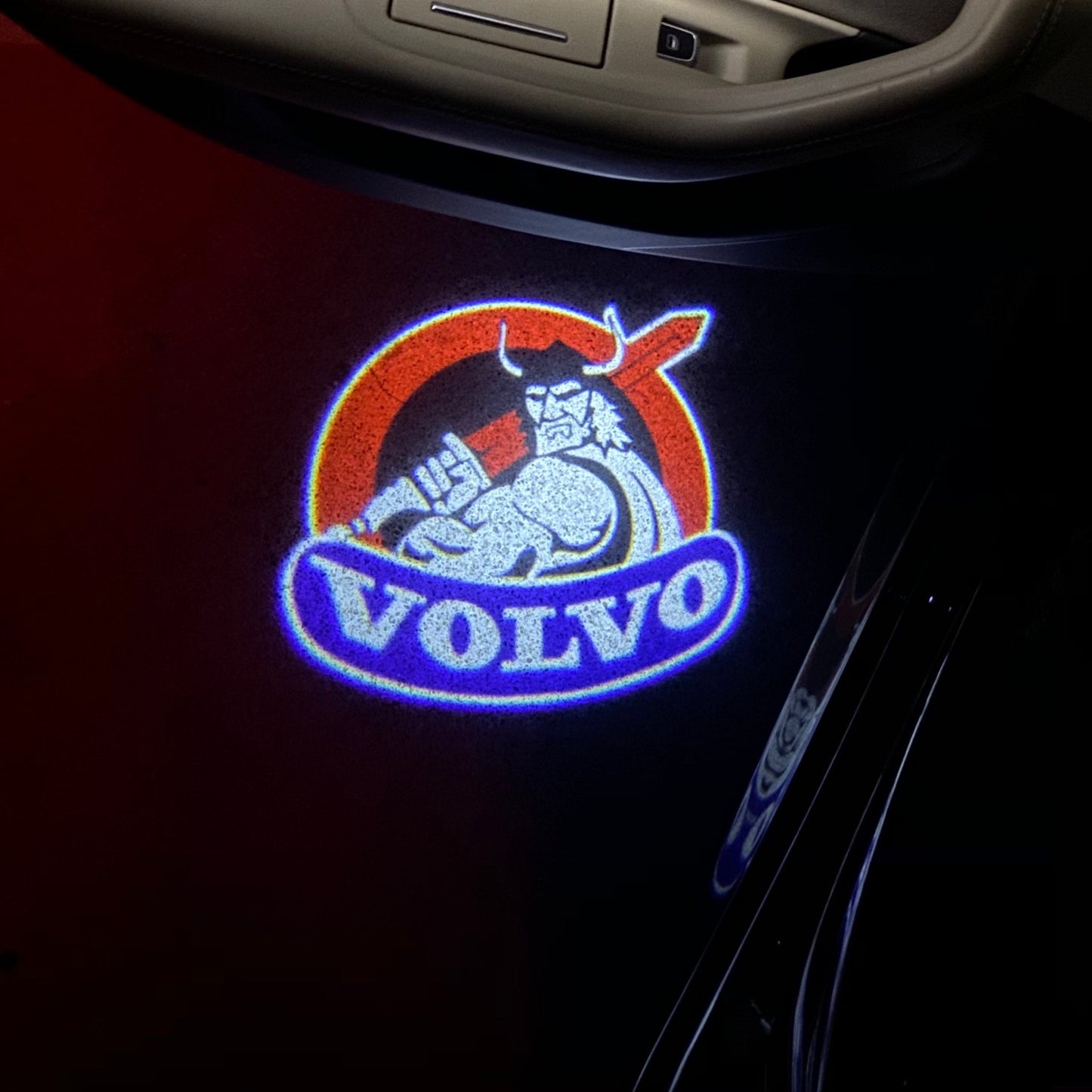 Volvo Original LOGO PROJECROTR LIGHTS Nr.75 (quantity 1 = 2 Logo Film / 2 door lights)