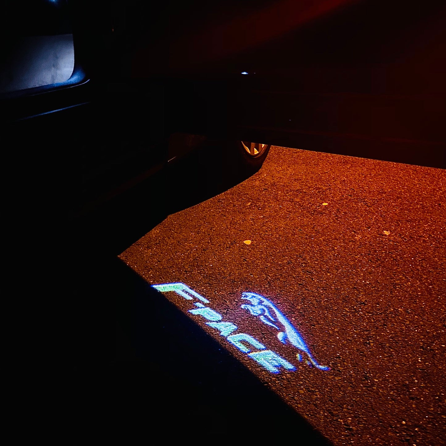 JAGUAR F PACE LOGO PROJECROTR LIGHTS Nr.129 (quantity 1 = 1 sets/2 door lights