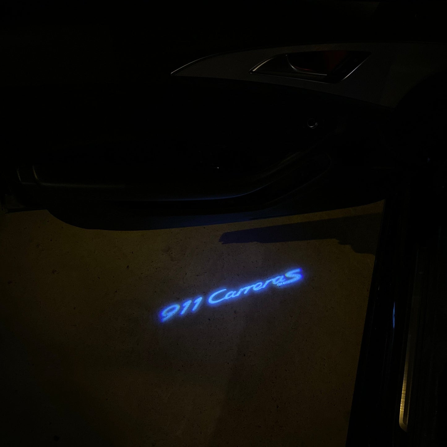 PORSCHE Carrera LOGO PROJECTOT LIGHTS Nr.8082(quantity 1 = 2 Logo Film / 2 door lights)