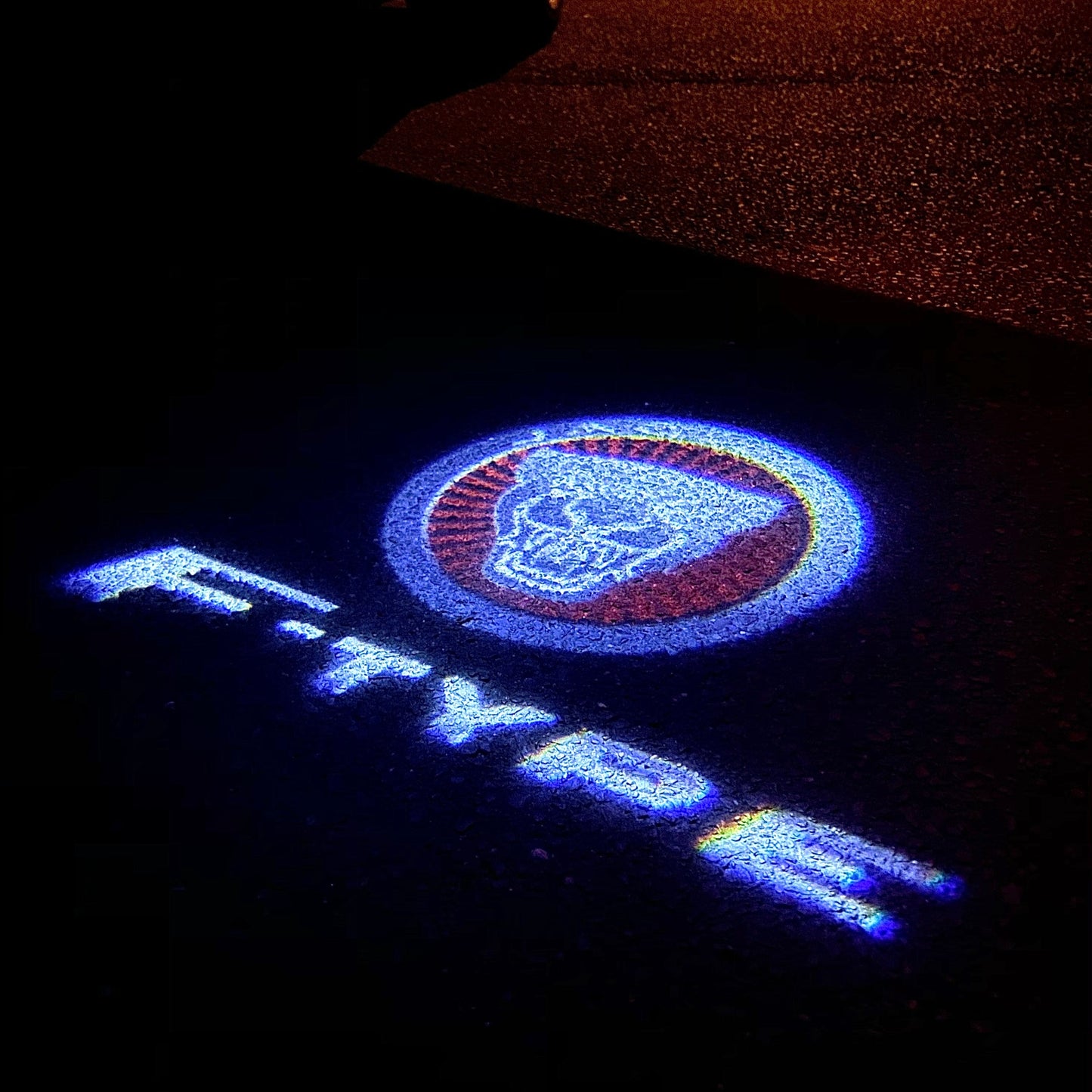 JAGUAR F TYPE LOGO PROJECROTR LIGHTS Nr.131 (quantity 1 = 1 sets/2 door lights)