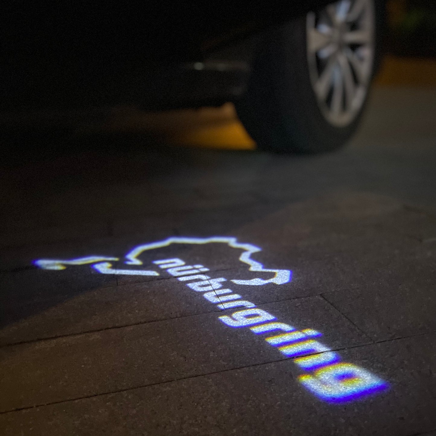 Nürburgring Logo Nr.229 (quantity 1 = 2 Logo Films /2 door lights)Automobile Racing & Culture
