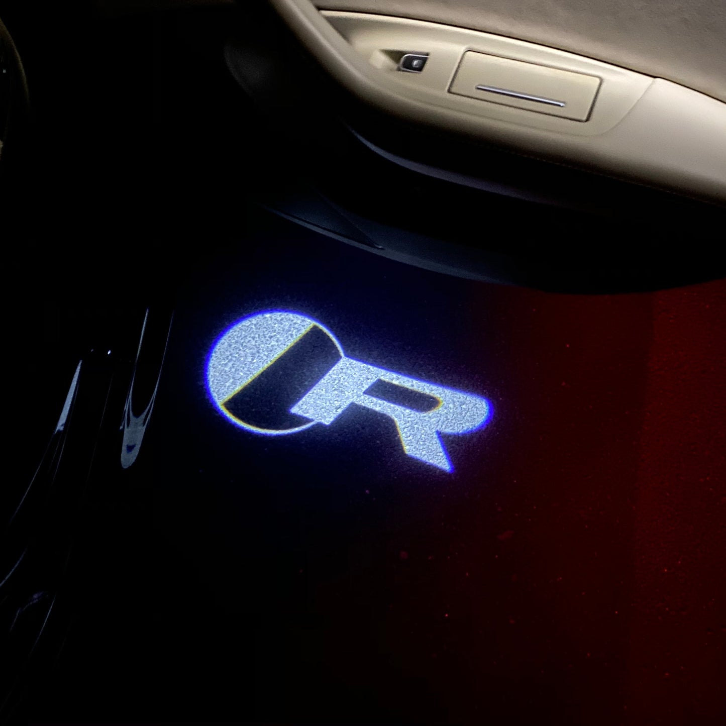JAGUAR R LOGO PROJECROTR LIGHTS Nr.33 (quantity 1 = 1 sets/2 door lights)