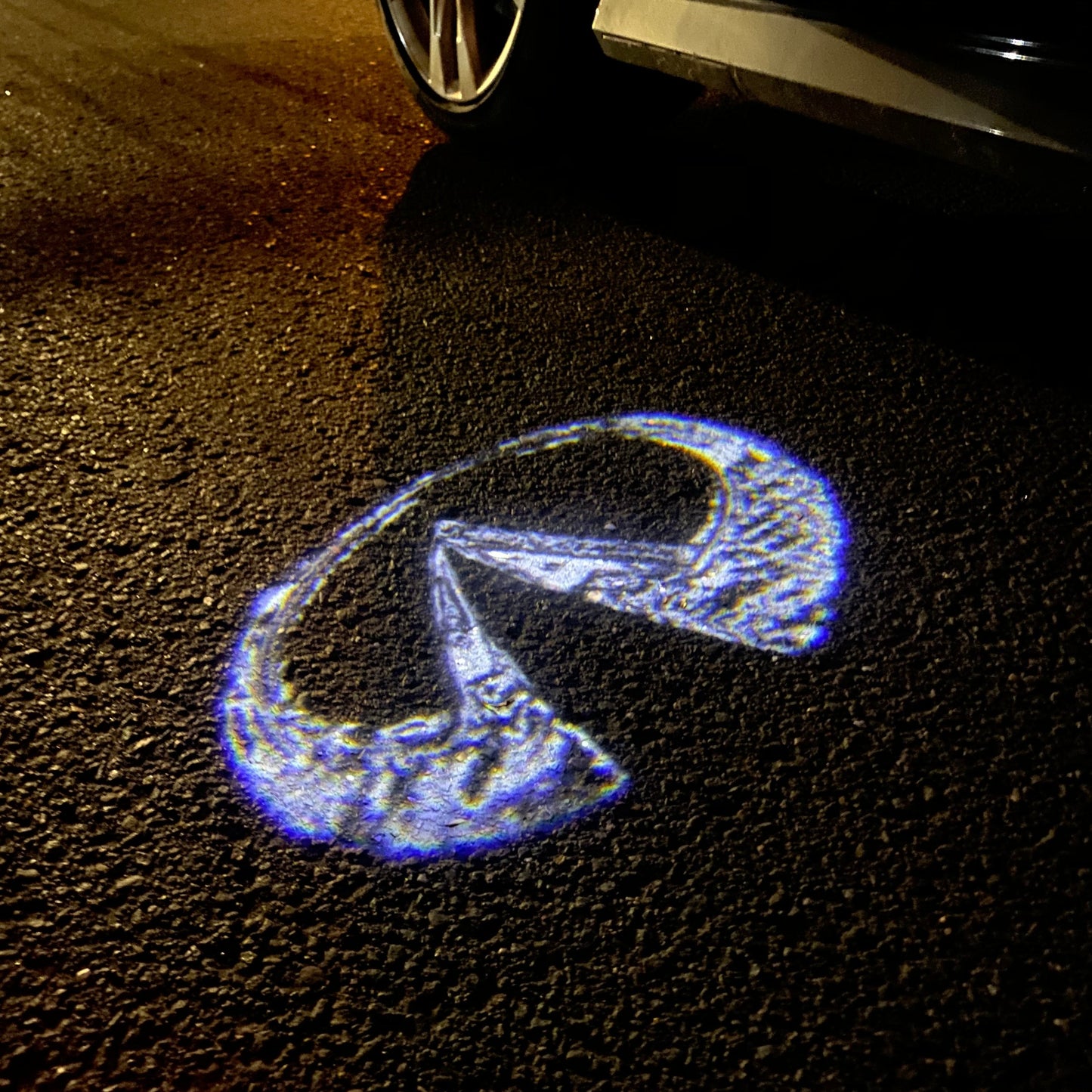 INFINITI Original LOGO PROJECROTR LIGHTS Nr.02 (quantity 1 = 1 sets/2 door lights)