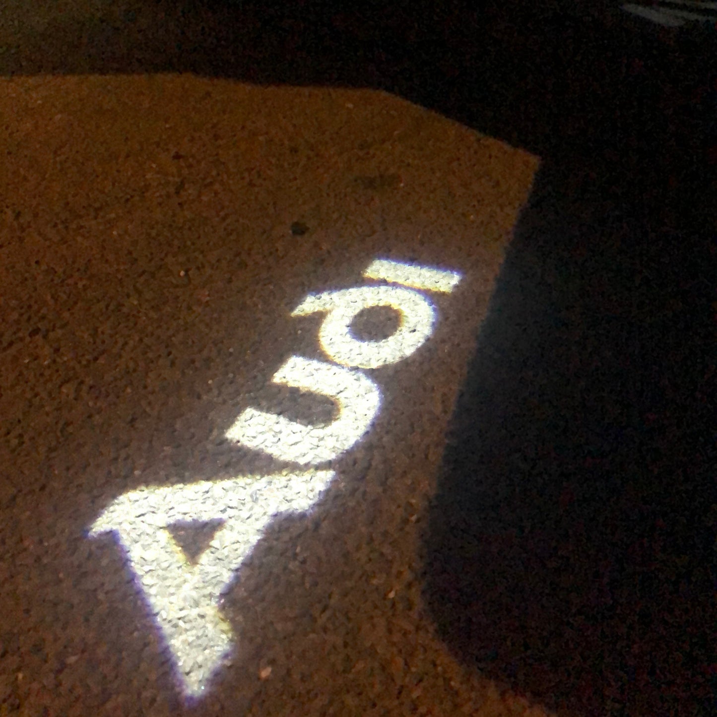 AUDI Original LOGO PROJECROT LIGHTS Nr.005 (quantity 1 = 2 Logo Films /2 door lights)