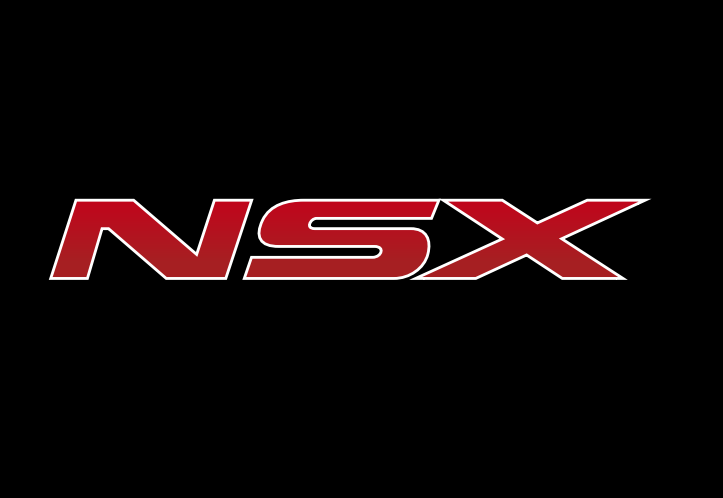 HONDA NSX (1990-2005) LOGO PROJECTOT LIGHTS Nr.02 (quantity 1 = 2 Logo Films /2 door lights