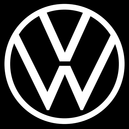 Volkswagen Door lights Original Logo Nr. 162 ( quantity 1 = 2 logo film / 2 door lights)
