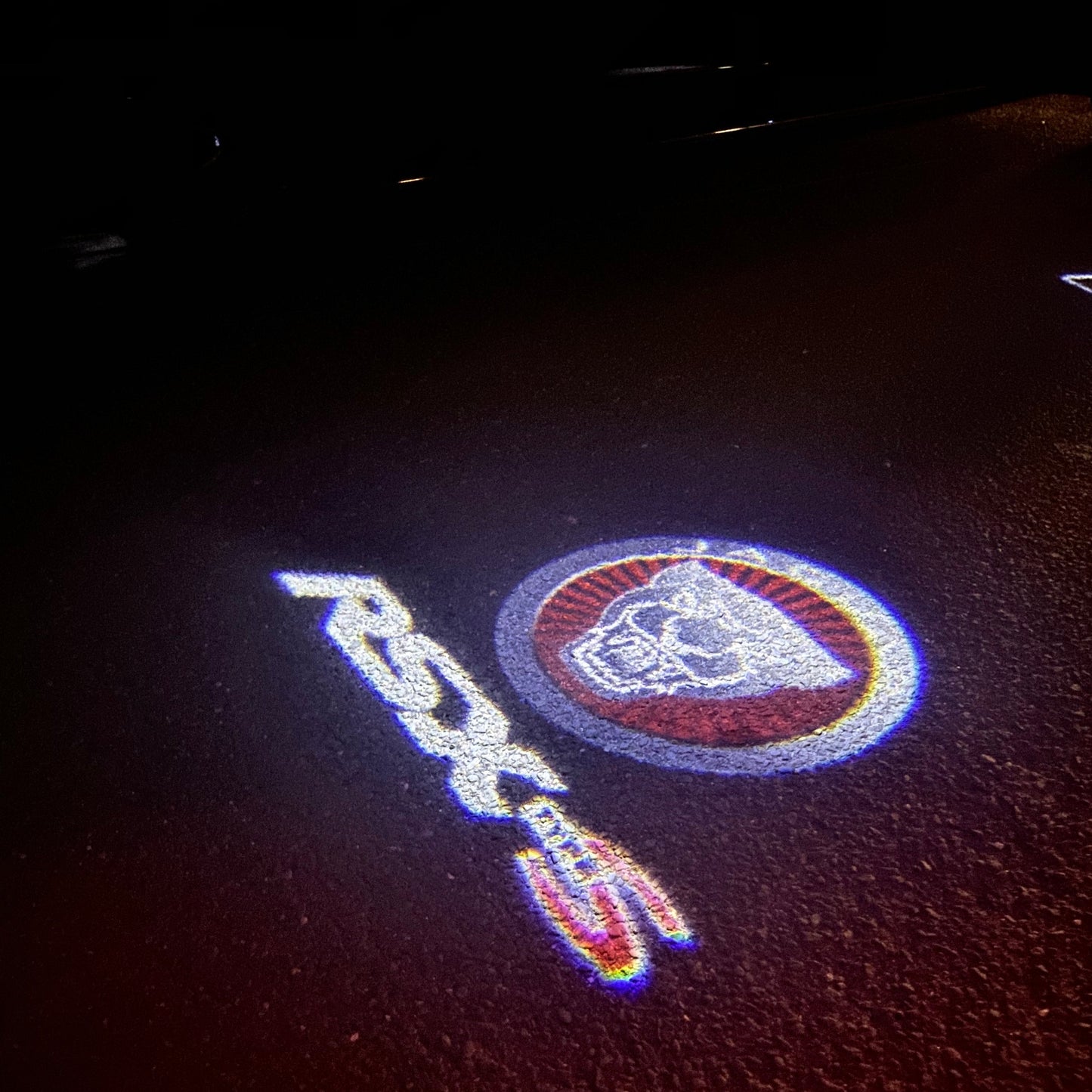 JAGUAR RSX S LOGO PROJECROTR LIGHTS Nr.105 (quantity 1 = 1 sets/2 door lights)