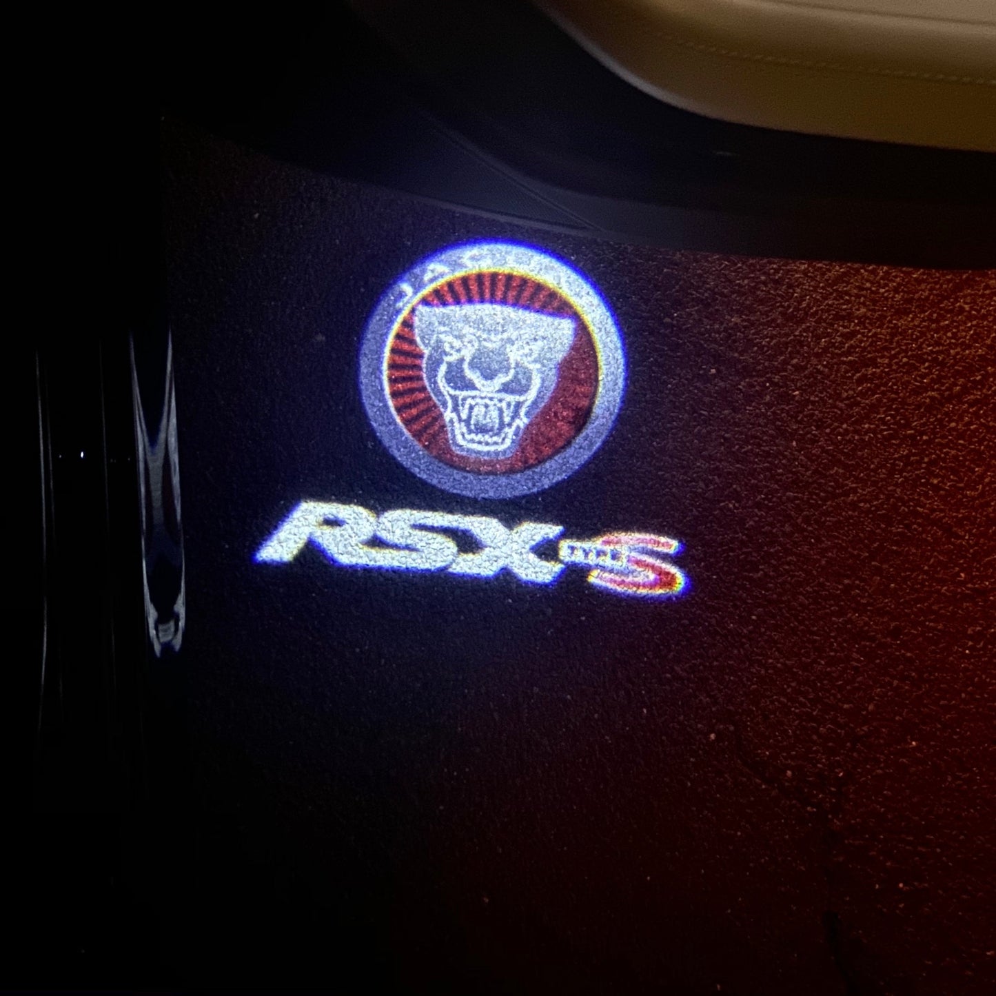JAGUAR RSX S LOGO PROJECROTR LIGHTS Nr.105 (quantity 1 = 1 sets/2 door lights)