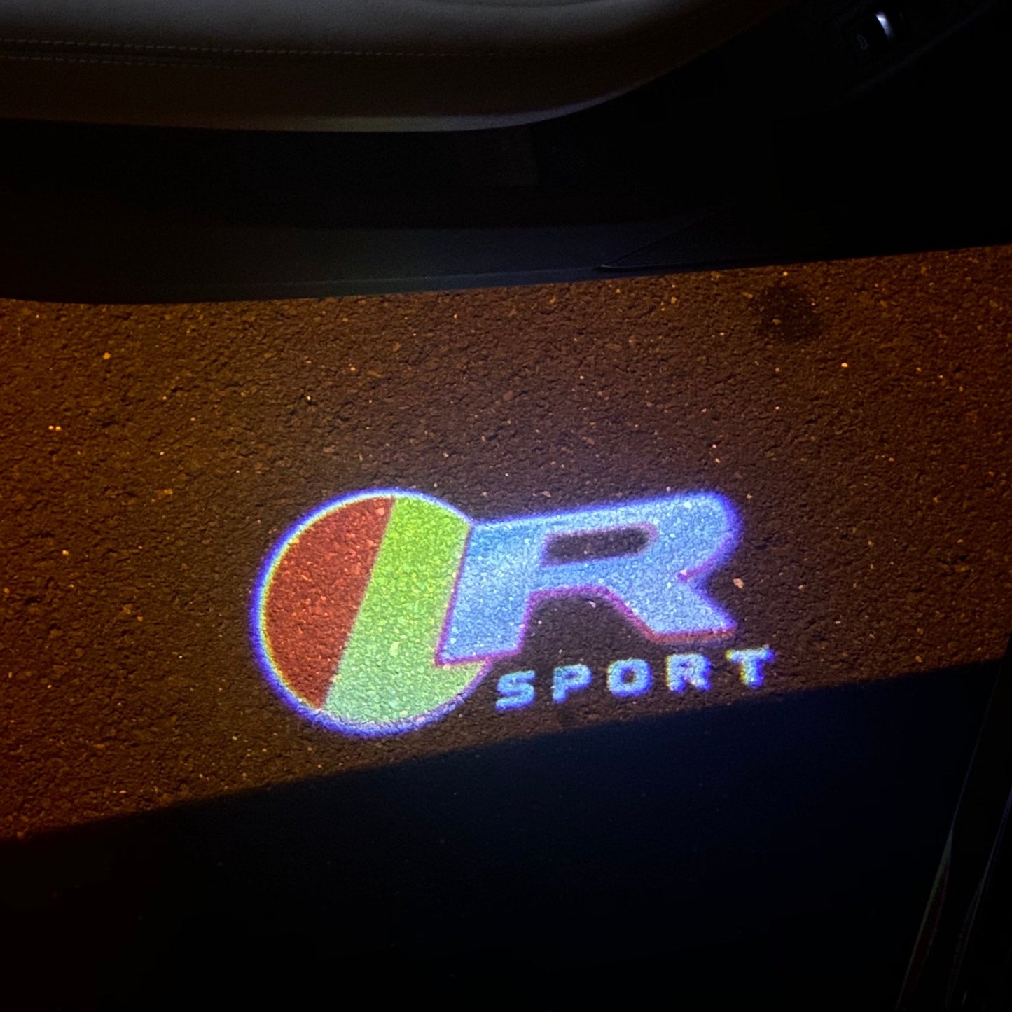 JAGUAR R SPORT LOGO PROJECROTR LIGHTS Nr.69 (quantity 1 = 1 sets/2 door lights)