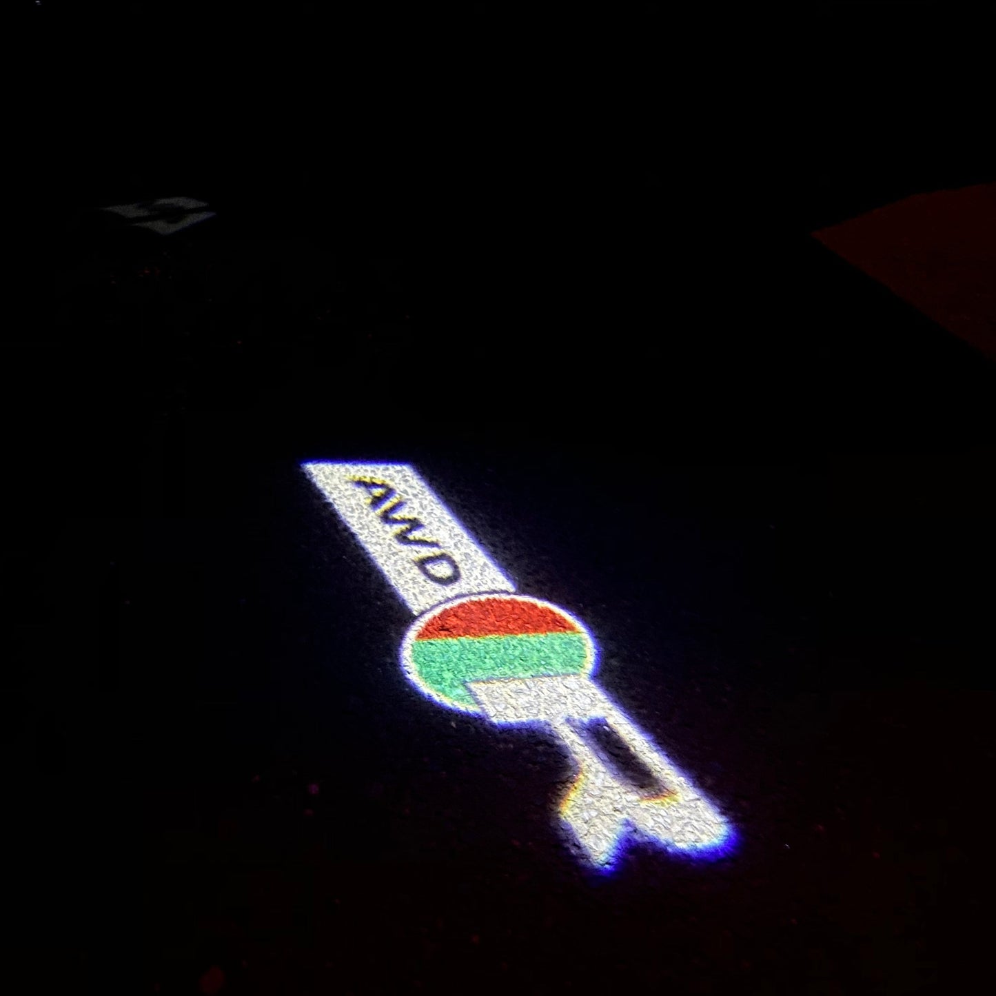 JAGUAR AWD R LOGO PROJECROTR LIGHTS Nr.67 (quantity 1 = 1 sets/2 door lights)