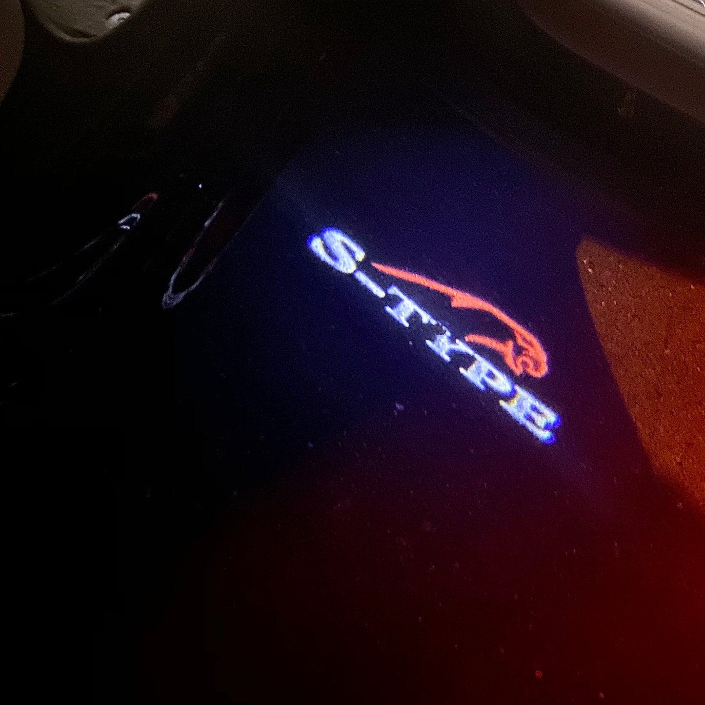 JAGUAR S TYPE LOGO PROJECROTR LIGHTS Nr.108 (quantity 1 = 1 sets/2 door lights)