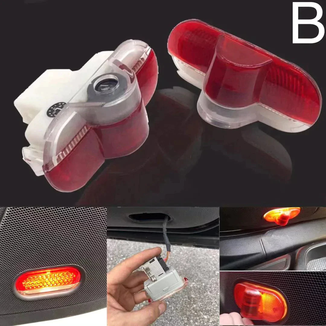 Volkswagen Door lights R Logo Nr. 128 (quantity 1 = 2 Logo Films /2 door lights)