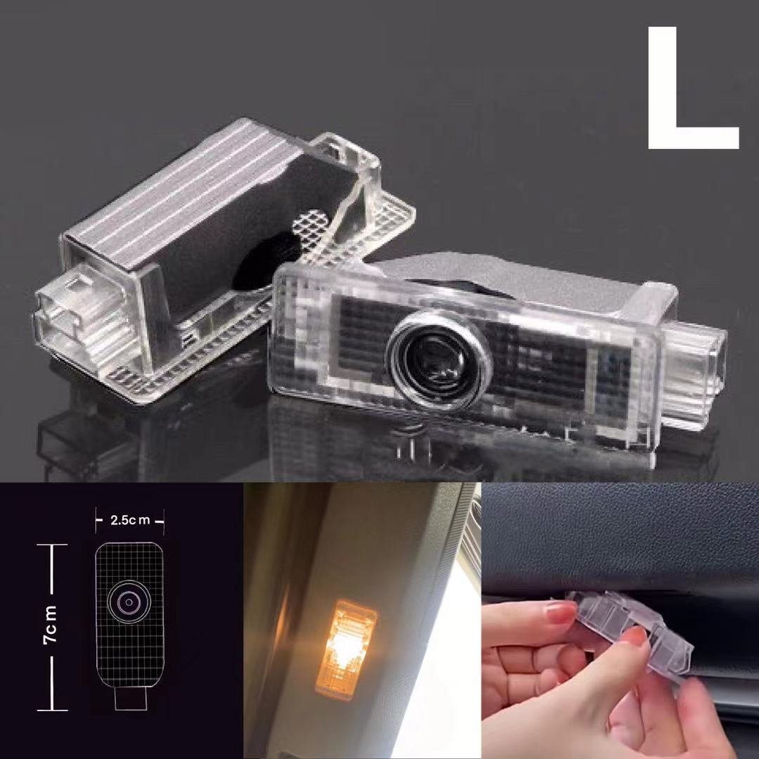 Land Rover RANGE ROVER LOGO PROJECROTR LIGHTS Nr.1117 (quantity 1 = 1 sets/2 door lights)