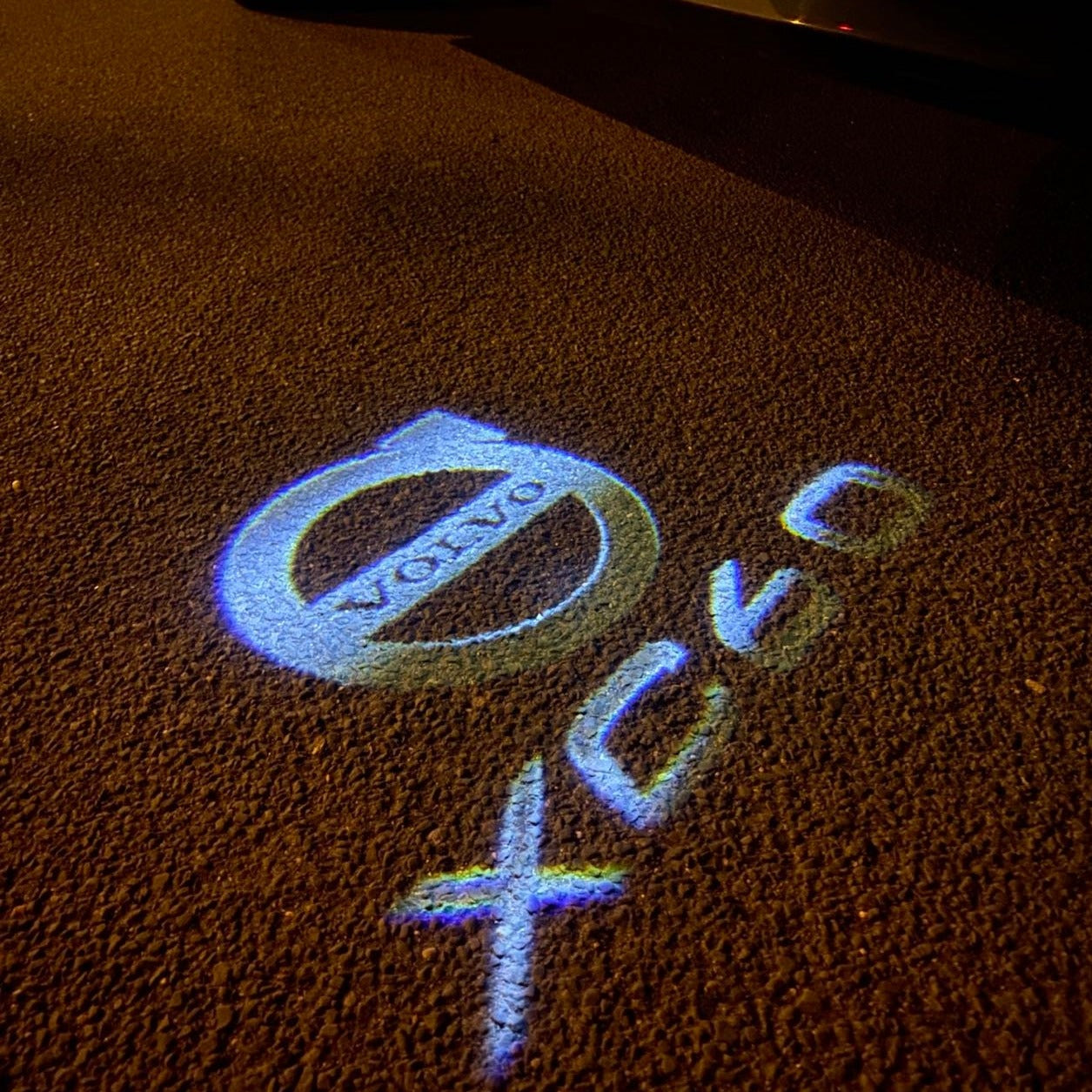 Volvo XC60 LOGO PROJECROTR LIGHTS Nr.118 (quantity 1 = 2 Logo Film / 2 door lights)