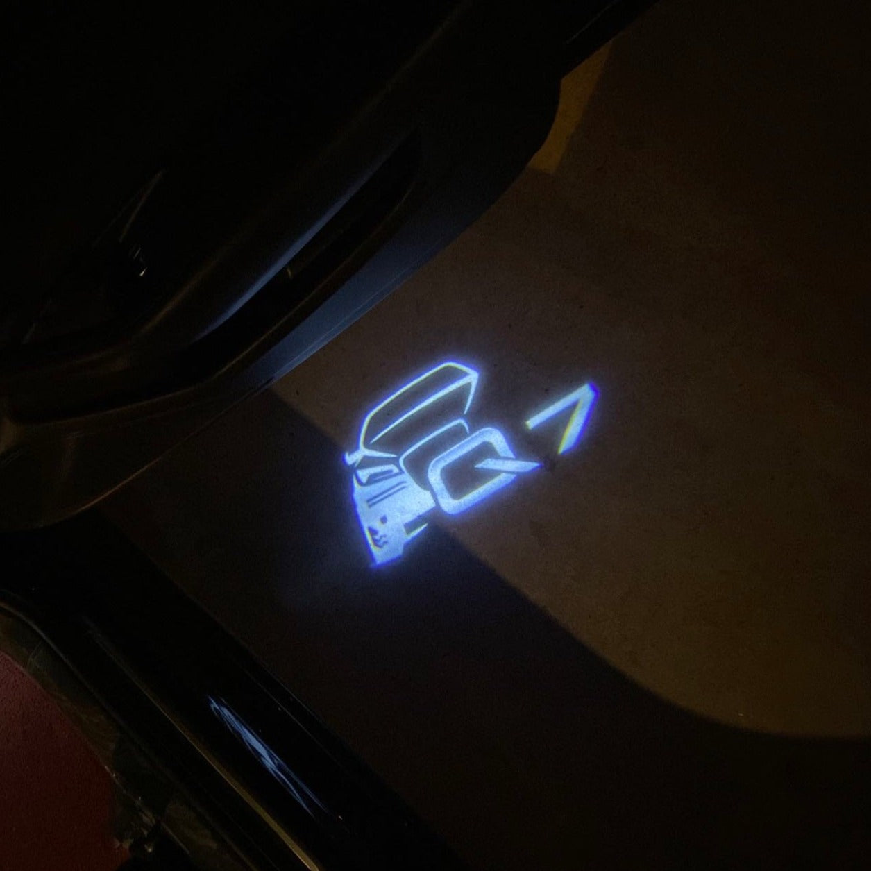 AUDI Q7 LOGO PROJECTOT LIGHTS Nr.3714