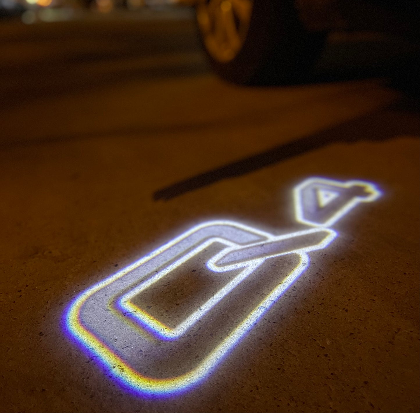 AUDI Q4 LOGO PROJECTOT LIGHTS Nr.3718