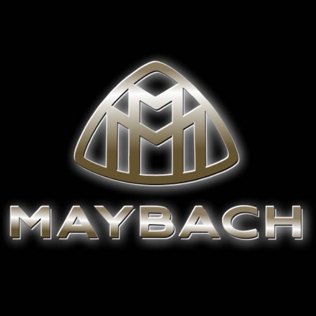 MAYBACH LOGO PROJECTOT LIGHTS Nr.1319 (quantity 1 = 2 Logo Films /2 door lights)