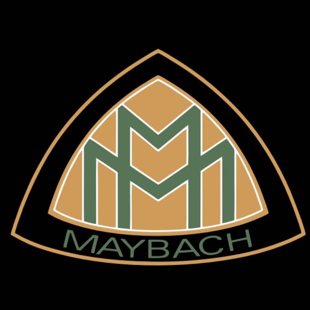 MAYBACH LOGO PROJECTOT LIGHTS Nr.1327 (quantity 1 = 2 Logo Films /2 door lights)