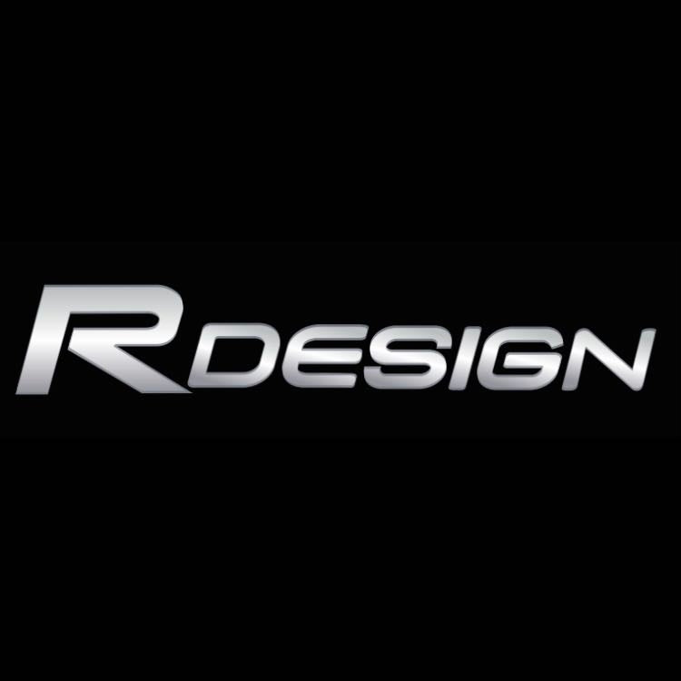 Volvo R DESIGN LOGO PROJECROTR LIGHTS Nr.87 (quantity 1 = 2 Logo Film / 2 door lights)