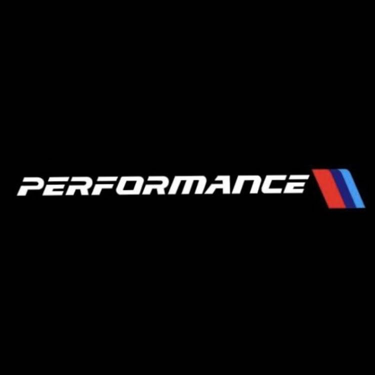 BMW M PERFORMACE LOGO PROJECTOT LIGHTS Nr.15 (quantity 1 = 1 sets/2 door lights)