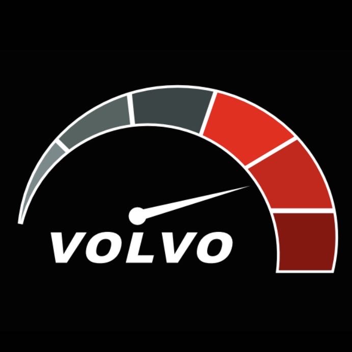 Volvo Original LOGO PROJECROTR LIGHTS Nr.41 (quantity 1 = 2 Logo Film / 2 door lights)