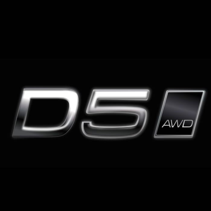Volvo D 5 LOGO PROJECROTR LIGHTS Nr.127 (quantity 1 = 2 Logo Film / 2 door lights)