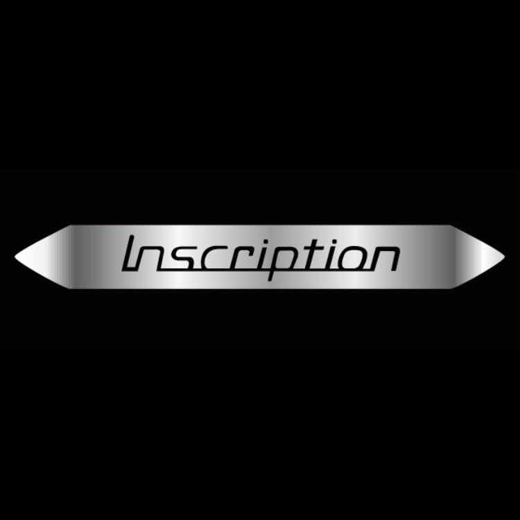 Volvo INSCRIPTION LOGO PROJECROTR LIGHTS Nr.79 (quantity 1 = 2 Logo Film / 2 door lights)