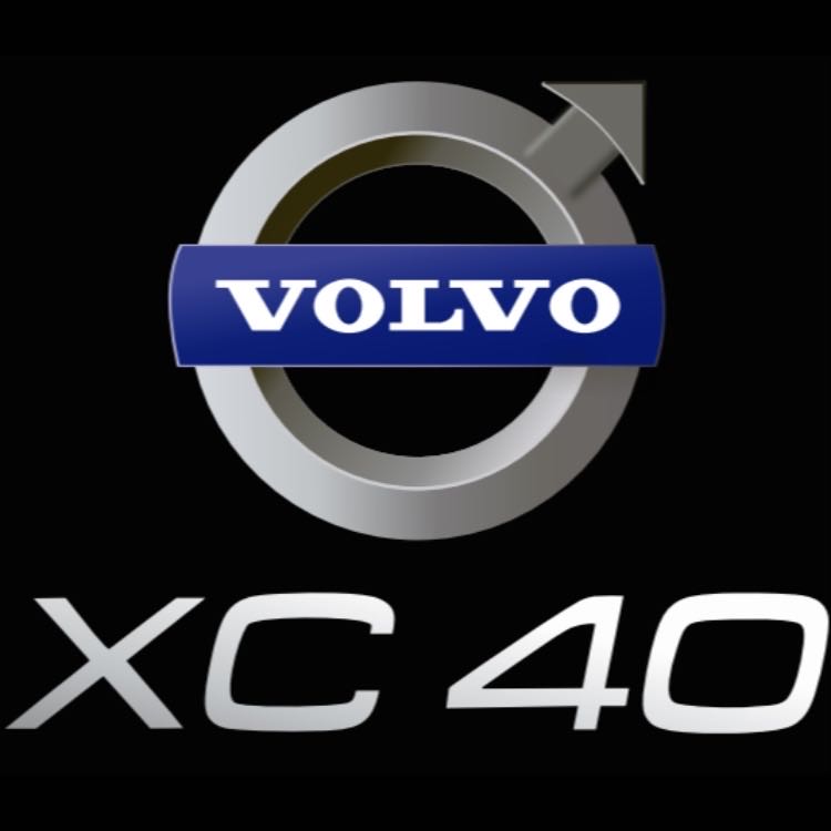 Volvo XC40 LOGO PROJECROTR LIGHTS Nr.31 (quantity 1 = 2 Logo Film / 2 door lights)