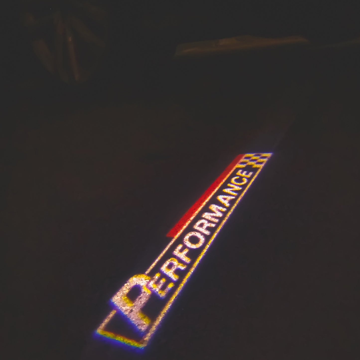 BMW M PERFORMACE LOGO PROJECTOT LIGHTS Nr.10 (quantity 1 = 1 sets/2 door lights)