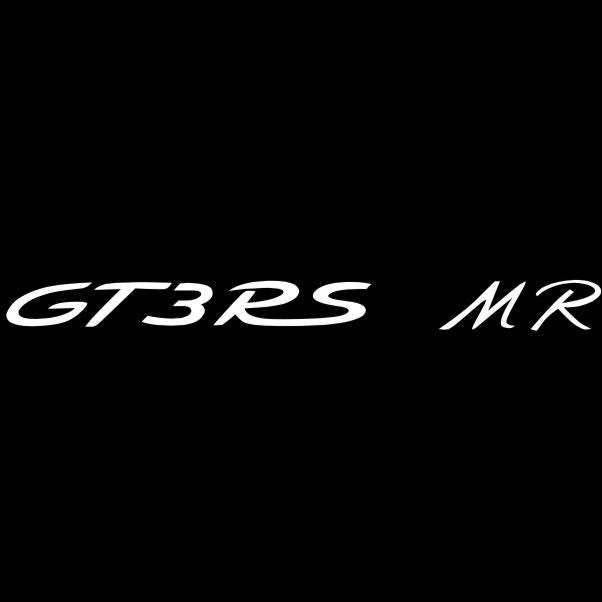 PORSCHE GT LOGO PROJECTOT LIGHTS Nr.8097 (quantity 1 = 2 Logo Film / 2 door lights)