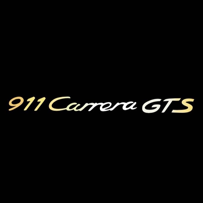 PORSCHE Carrera LOGO PROJECTOT LIGHTS Nr.8087 (quantity 1 = 2 Logo Film / 2 door lights)