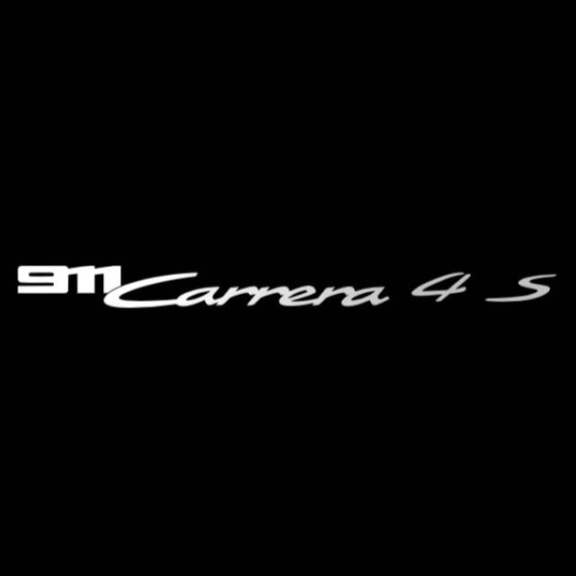 PORSCHE Carrera LOGO PROJECTOT LIGHTS Nr.8088 (quantity 1 = 2 Logo Film / 2 door lights)