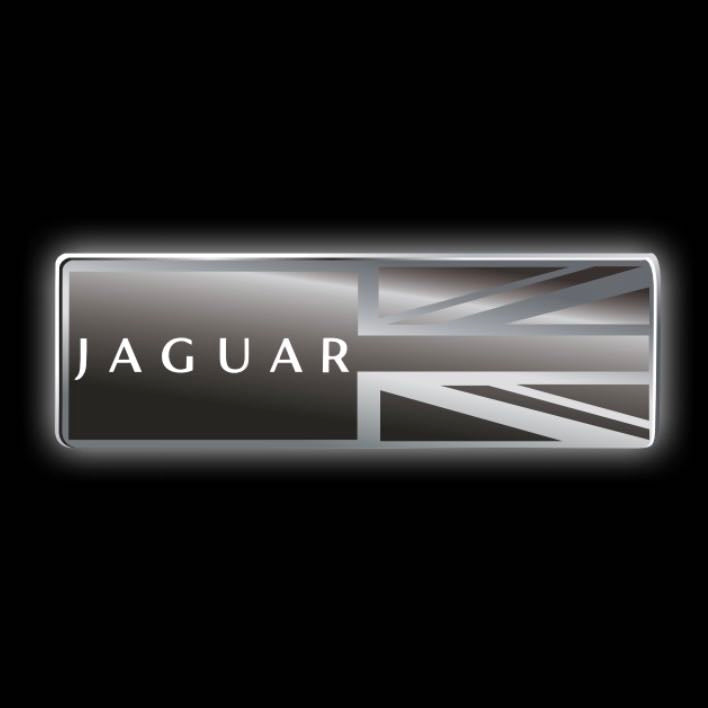 JAGUAR Original LOGO PROJECROTR LIGHTS Nr.74 (quantity 1 = 1 sets/2 door lights)