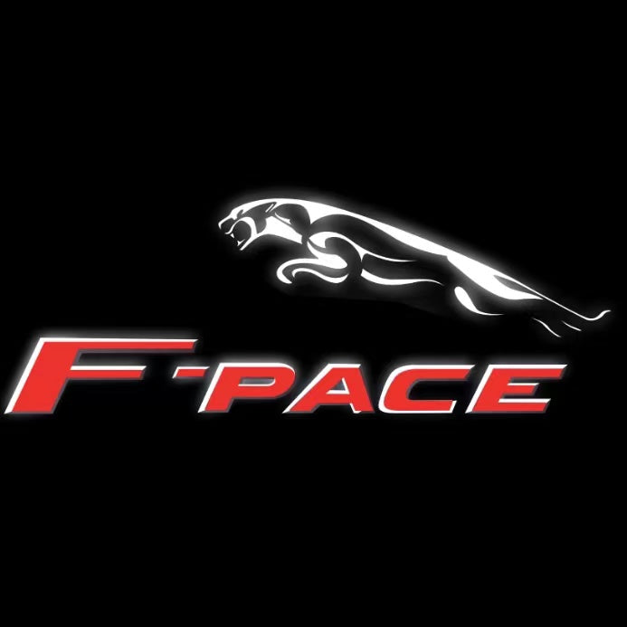 JAGUAR F PACE LOGO PROJECROTR LIGHTS Nr.128 (quantity 1 = 1 sets/2 door lights)