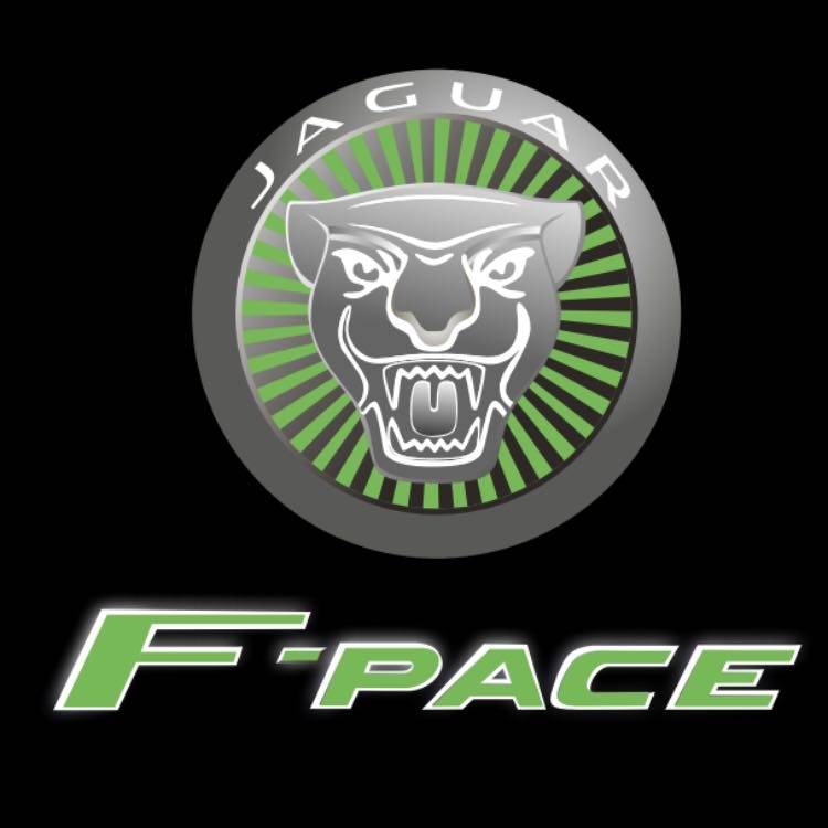 JAGUAR F PACE LOGO PROJECROTR LIGHTS Nr.130 (quantity 1 = 1 sets/2 door lights